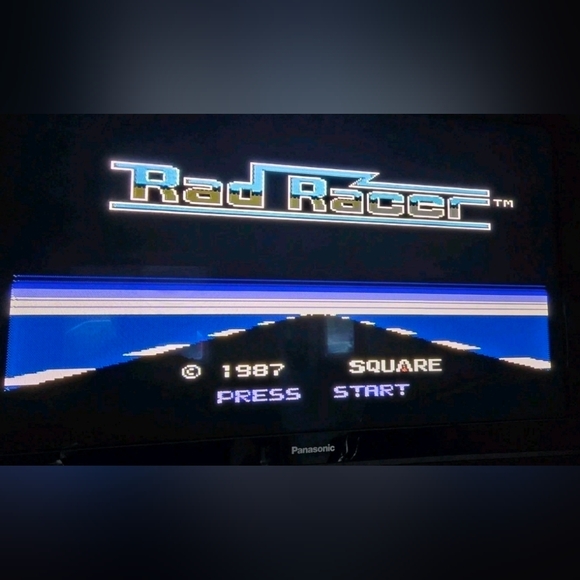 Nintendo Rad Racer Game Cartridge - Gray - Picture 4 of 5